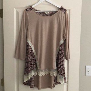 Umgee Cotton Boho Retro Tunic
